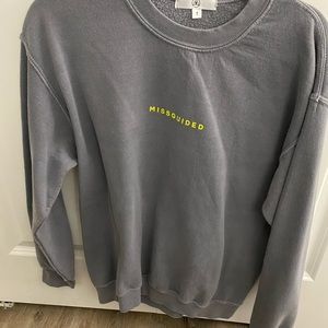 Missguided sweatshirt